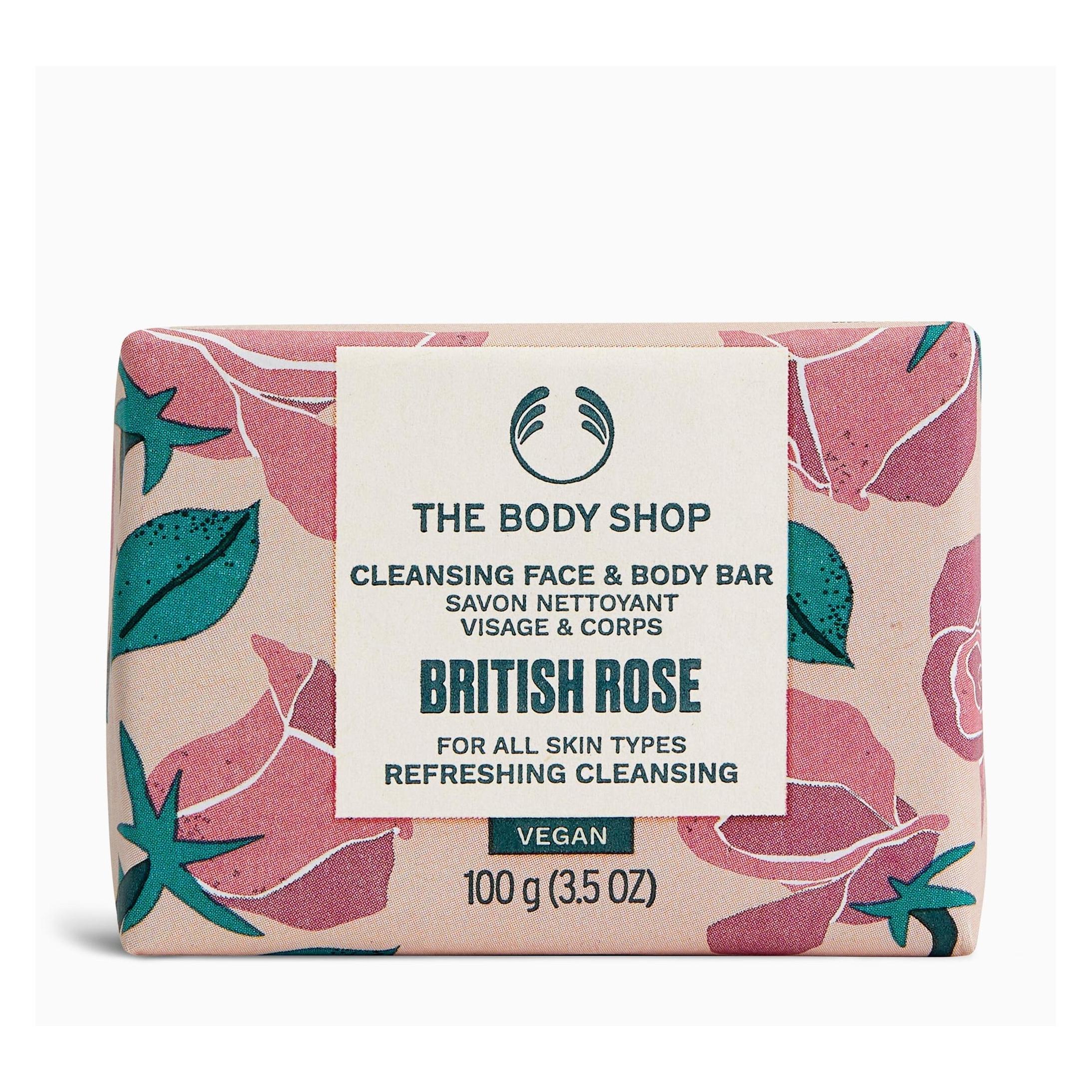 The Body Shop British Rose (Hartseife, 94 g) (54318)