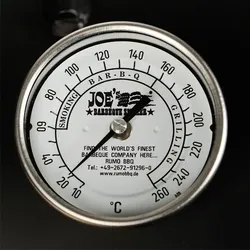 Joe ́s Barbeque Thermometer, 3" Edelstahl