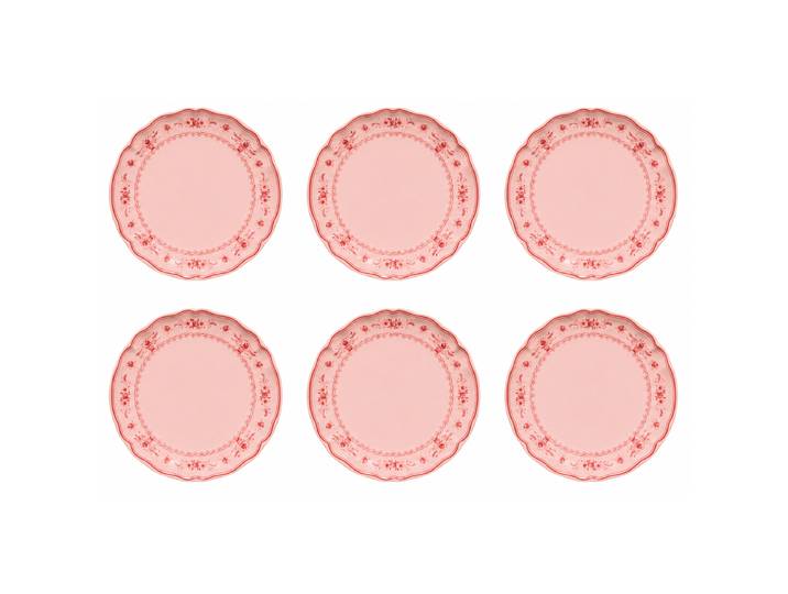 Assiette à dîner Vila ensemble de 6 Ø 27cm Rouge/Rose