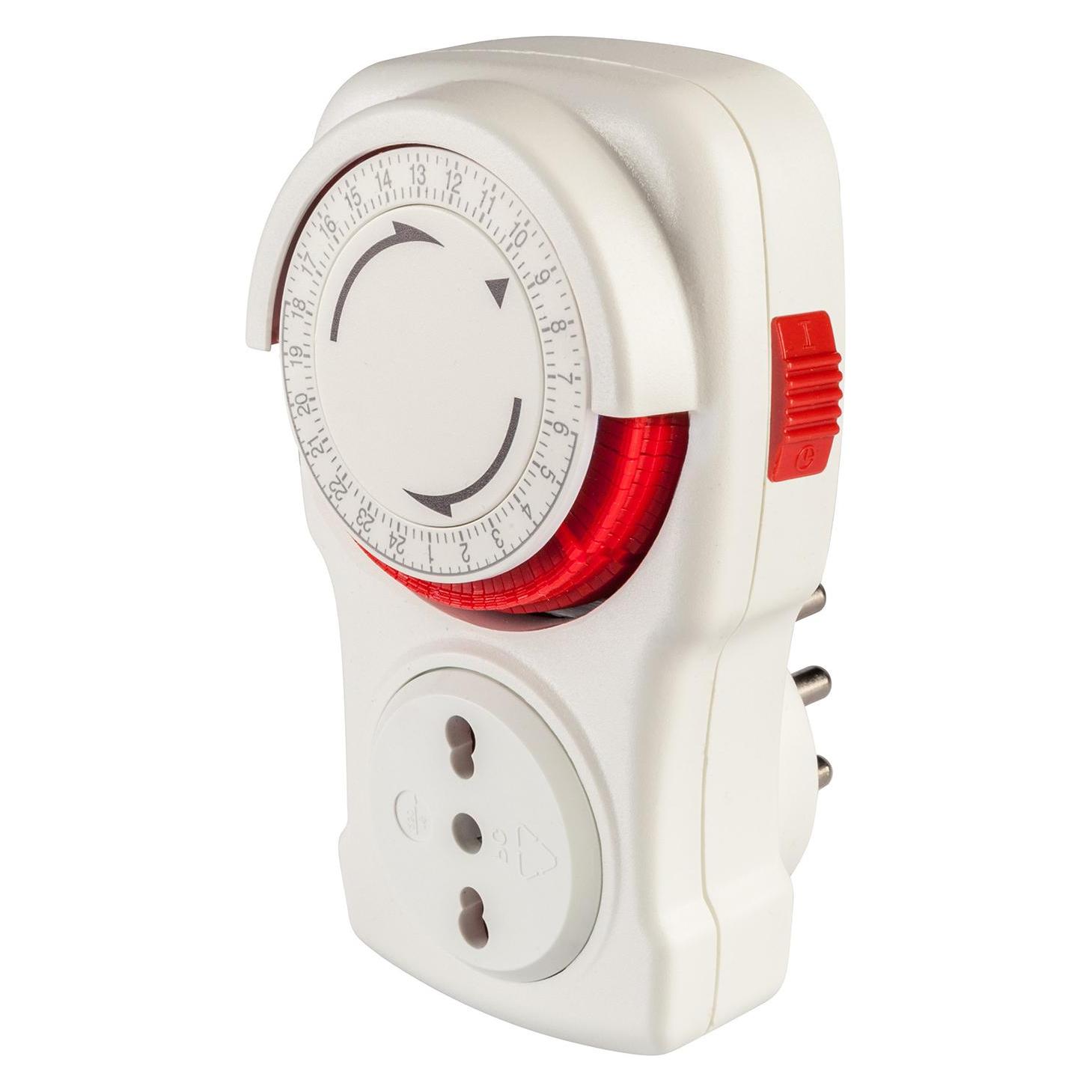 Poly Pool PP1408 intelligente Steckdose Rot, Weiss (PP1408)