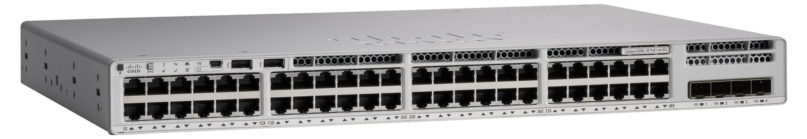 Cisco Catalyst 9200L Managed L3 Gigabit Ethernet Switch met PoE ondersteuning