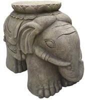 Hi-Line Gift Regal Pachyderm Classic Elephant Plant Stand