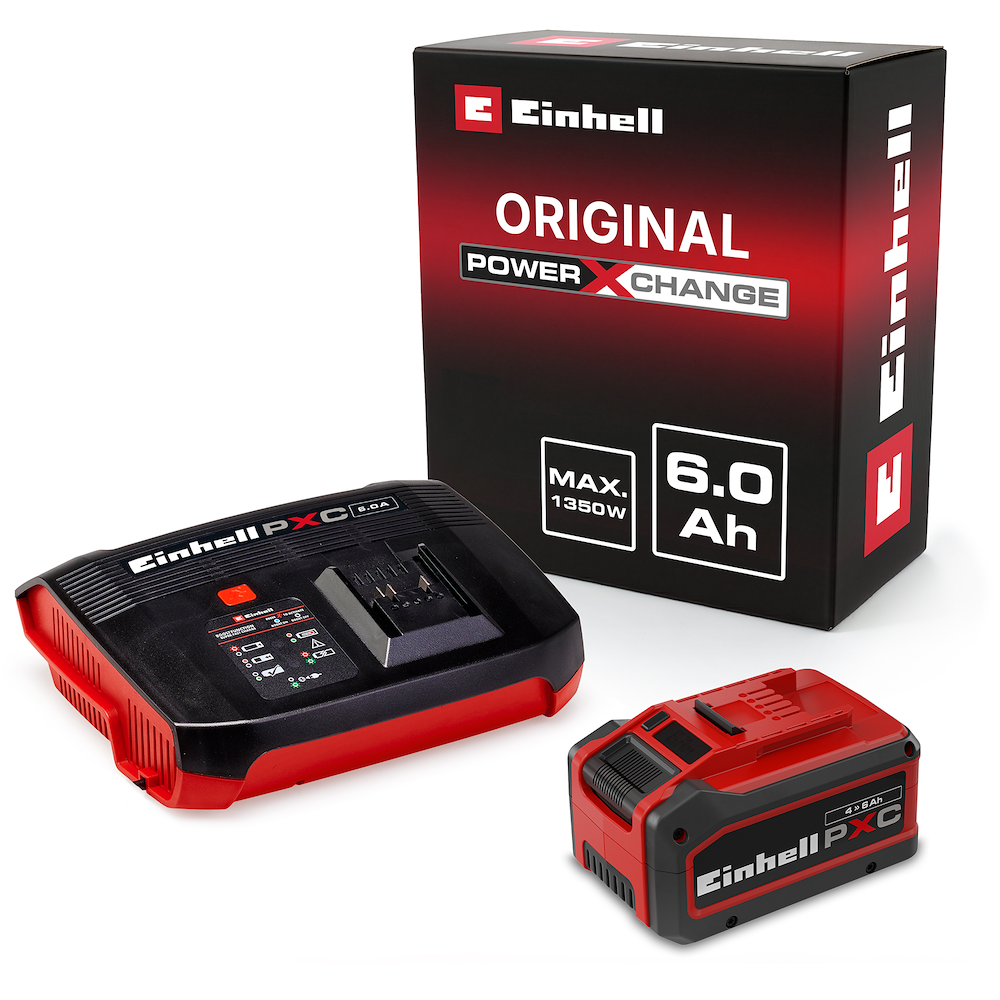 EINHELL PXC-Starter-Kit 18V 4-6Ah & 6A Boostcharger 16951797
