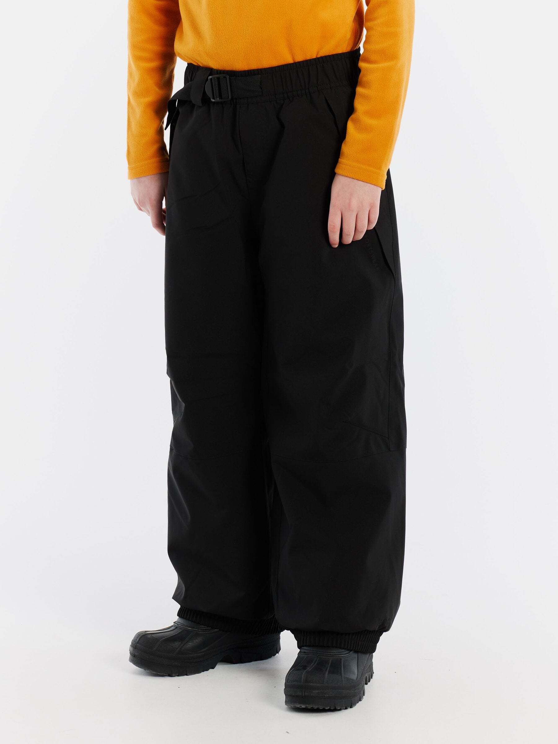 Schneehose PROTEST "Skihose PRTKenny JR" Gr. 176, schwarz (true schwarz), Hosen, Jungen, 176, EURO, Obermaterial: 100% Polyester PES., Schneehose true schwarz 176, EURO