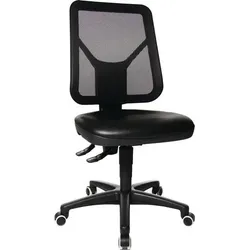 Topstar Arbeitsdrehstuhl TEC 80 C Bodengleiter + Fußring - 73280PU0T