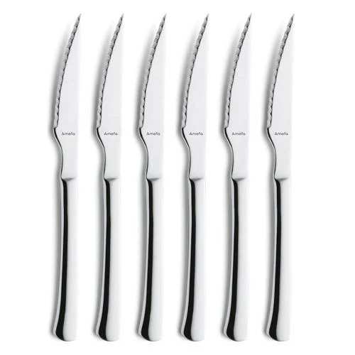Amefa Chuletero steakmessen set van 6