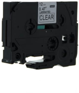 Q-Nomic TZe-131 cinta 12mm texto negro sobre transparente (8M)