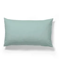 Janine Bettwäsche Mako-Feinjersey 5007 rauchgrün Kissenbezug 80x80 cm