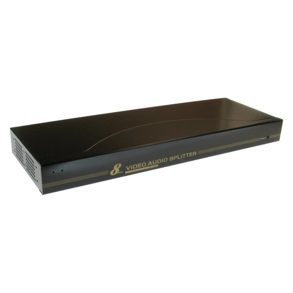 Cables Direct CDL 8 Port VGA Splitter + Audio (NLKVS-558AUDRK)