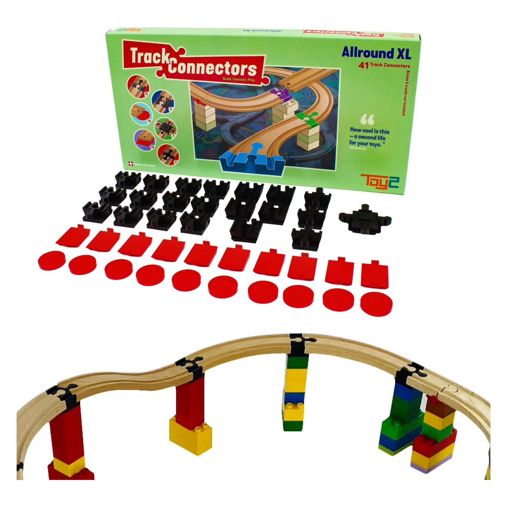 Toy2 Allround XL Set - 41 Schienenverbinder (102327)
