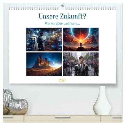 Unsere Zukunft? (hochwertiger Premium Wandkalender 2027 DIN A2 quer), Kunstdruck in Hochglanz