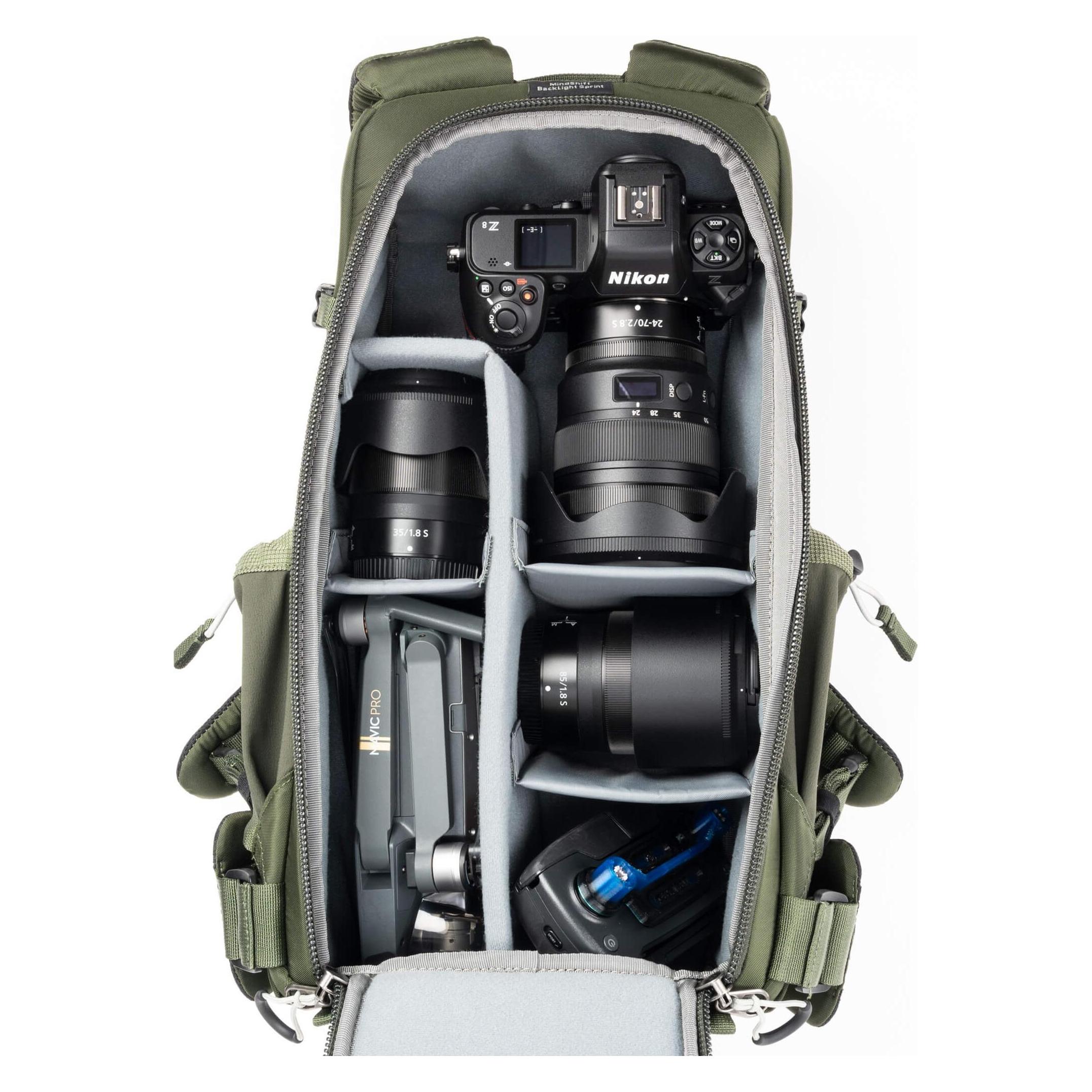 Think Tank Backlight Sprint Montane Green (1015313595) (Fotorucksack, 15 l) (520372)
