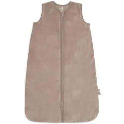 Jollein, Babyschlafsack, Baby-Ganzjahresschlafsack Milky Coffee 90 cm (Frühling, Ganzjahr, Herbst, Sommer, Winter, 90 x 47 cm)