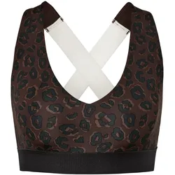 Tchibo - Sport-BH - Damen - Gr. XS - schwarz/print