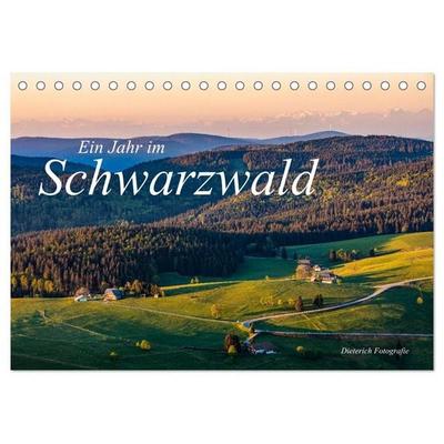 Ein Jahr im Schwarzwald (Tischkalender 2027 DIN A5 quer), CALVENDO Monatskalender