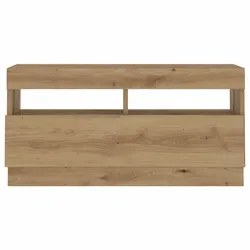 Helloshop26 - Multimedia-TV-Ständer TV-Regal Sideboard TV-Schrank Esszimmer Wohnzimmer Schlafzimmer mit LED-Beleuchtung 02_0026705