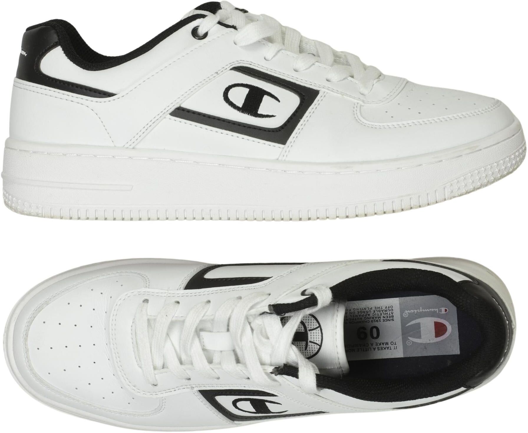 Champion Herren Sneaker, Weiß, Gr. EU 42.5, Leder - Second Hand