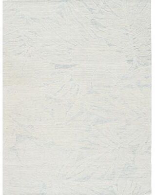 Pasargad Home Harmony Hand-Tufted Ivory/Blue Area Rug