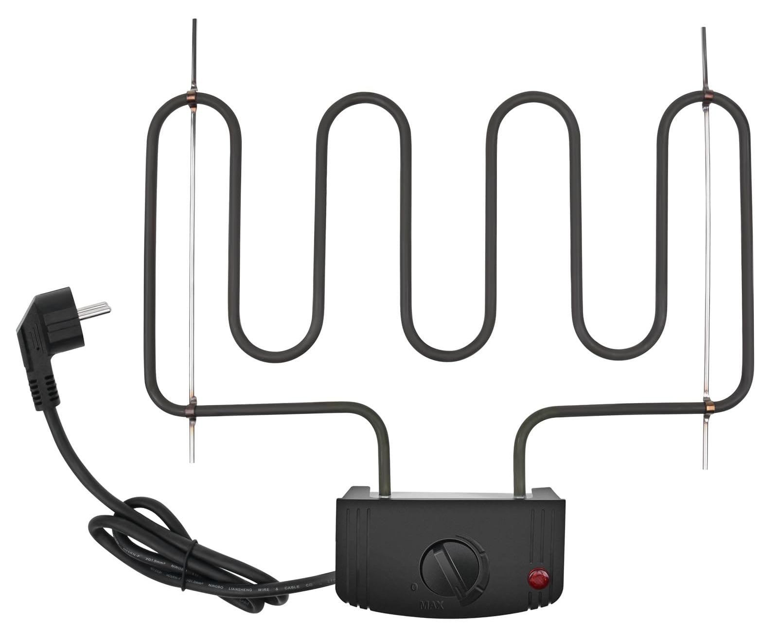 Selius Elektrische Rookoven 2000W met Thermostaat en Accessoires