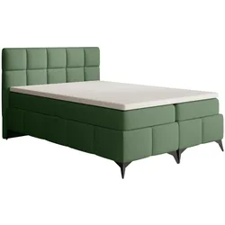 BOXBETT Solido mit Bettkasten 140x200 cm grün