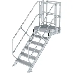 Munk Treppen-Modul Aluminium geriffelt - 632309