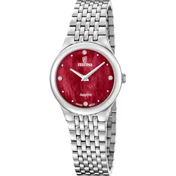 Festina Quarz Damen Grace F20096/6 - rot,silber - 29mm