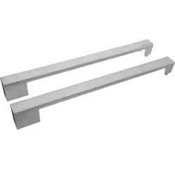 Hager MES-MPS80 Montageplatten-Schienenhals für Tiefe 800mm MESMPS80