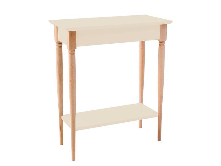 Konsolentisch 65cm Weiß/Creme