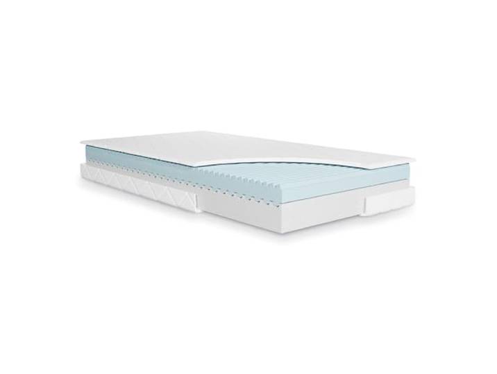 Julius Zöllner Jugendmatratze Wave Junior – Hochwertige Juniormatratze, Atmungsaktiver Kaltschaumkern mit Wellenprofil, Oeko-TEX Standard 100, Made in Germany, Größe 140x200cm