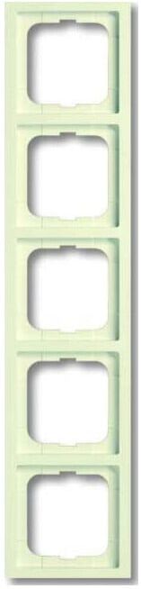 Busch-Jaeger Cadre 5-fach blanc ivoire/blanc, fut.linear 1725-182K (2CKA001754A4234)