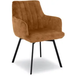 Polsterstuhl KERSTIN (BHT 60x84x64 cm) - BHT 60x84x64 cm