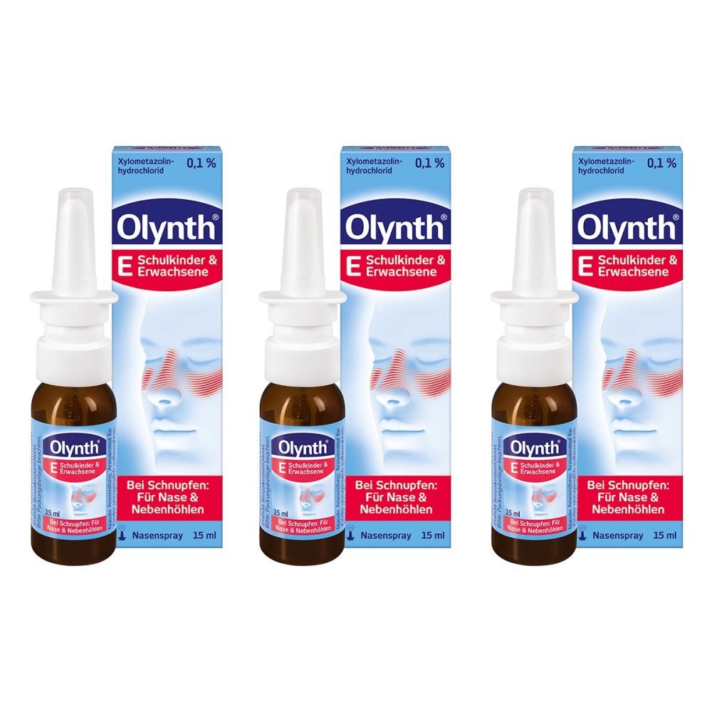 Kenvue Germany GmbH (OTC) Olynth E 0,1 % Nasenspray Schulkinder und Erwachsene 08104390