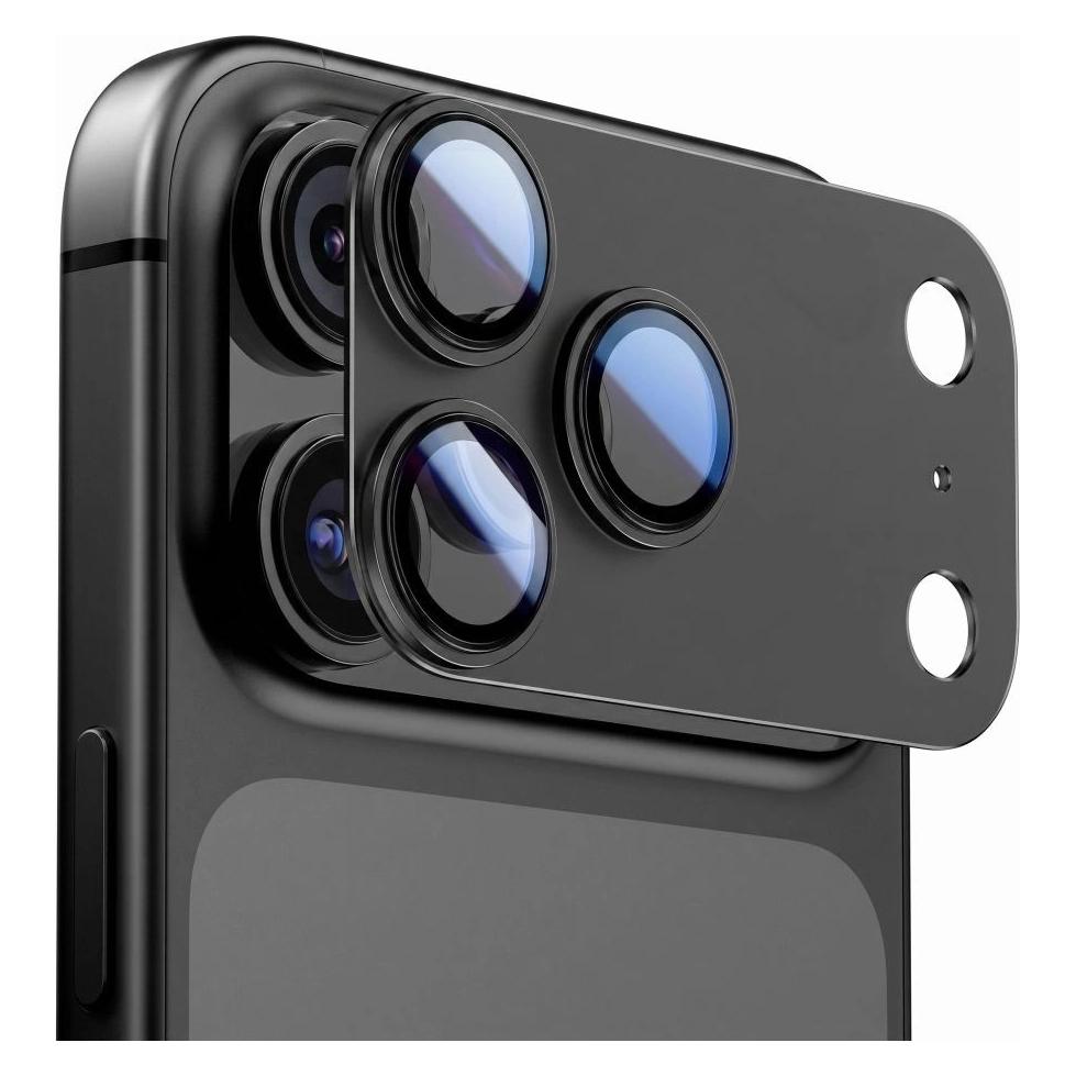 Tech-Protect Osłona Aparatu Camfull Fit+ Iphone 18 Pro Black (1 Stk., Apple iPhone 18 Pro) (213705)