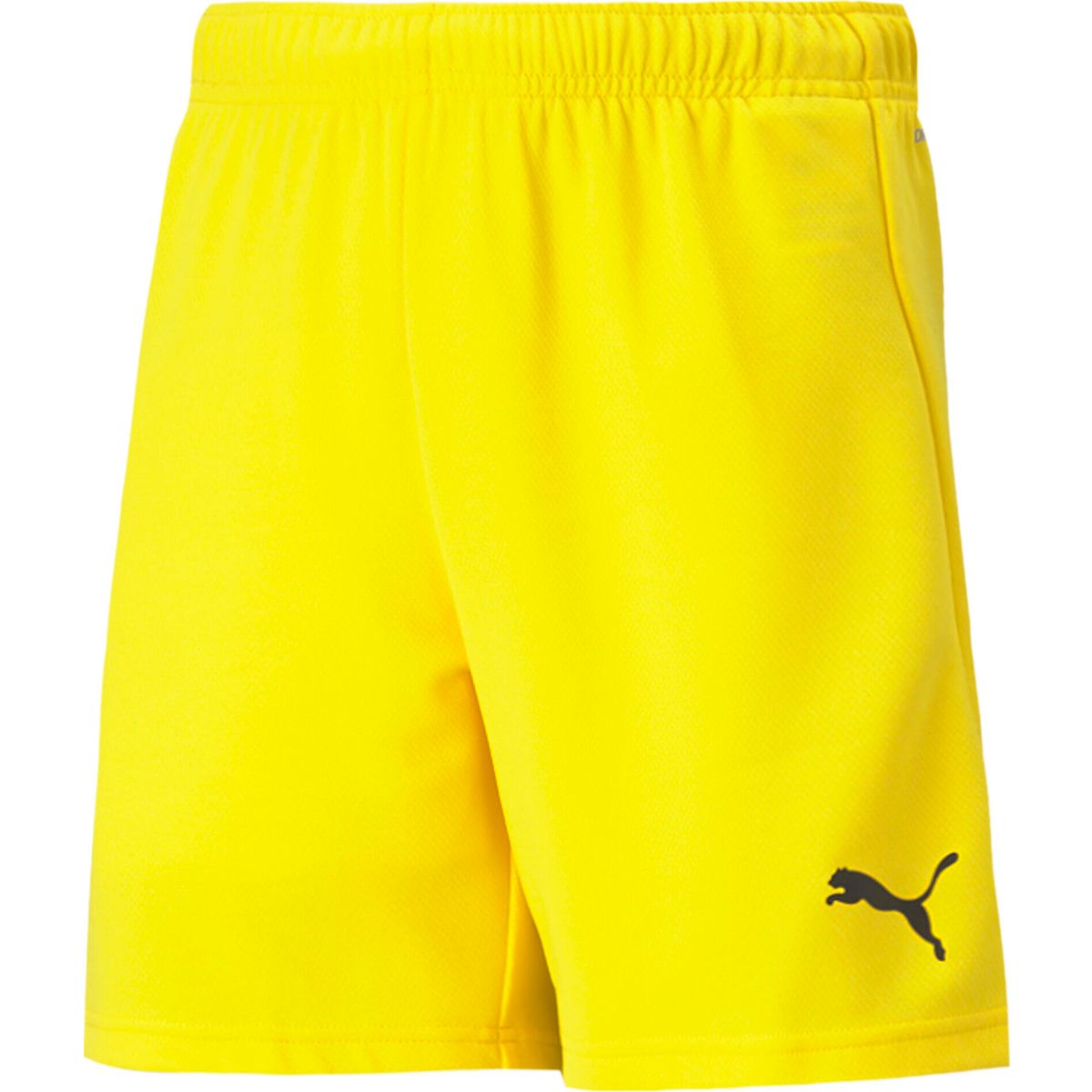 Puma Teamrise Short Jr cyber yellow-puma black (07) 128 704943-07-128
