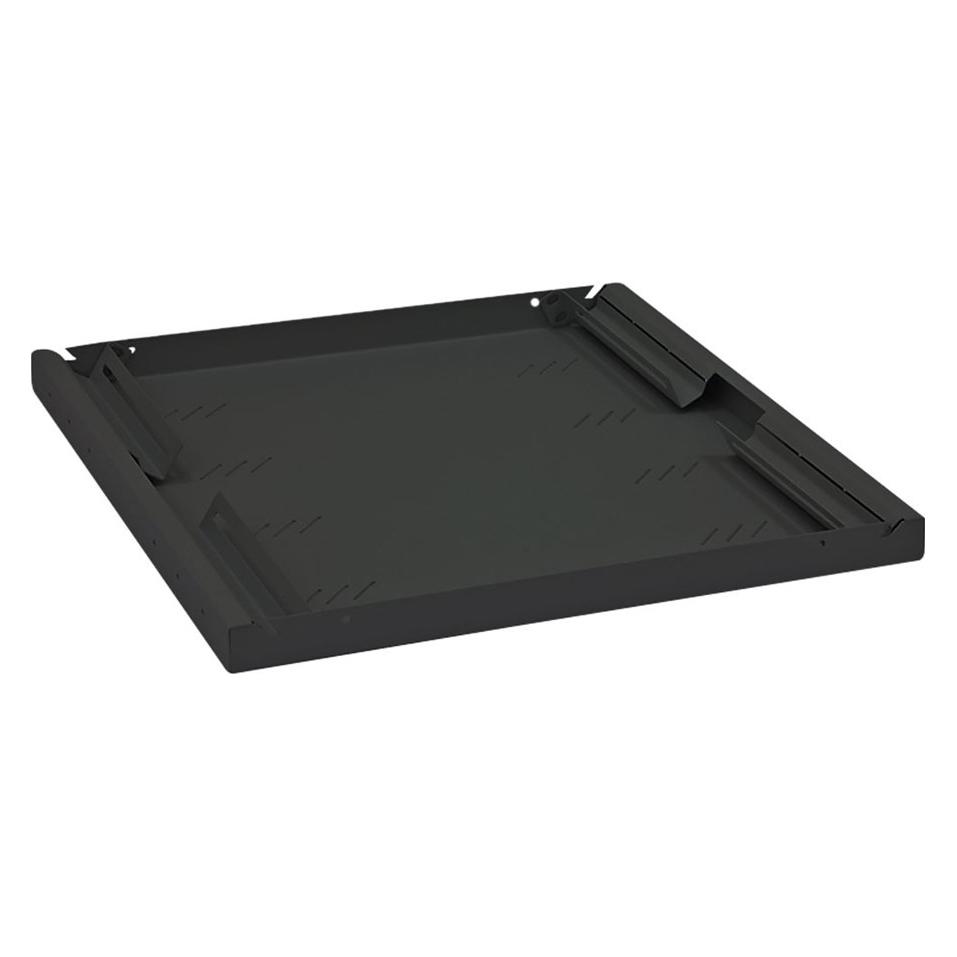 Triton Shelf with perforation 1U 950mm - Schwarz - 80 kg - 1U - 950 mm (RAB-UP-950-A4)
