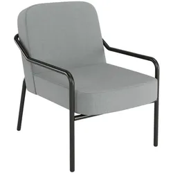 meet Sessel »meet - Medso M« Modell rund Stoff grau, 40.6 cm