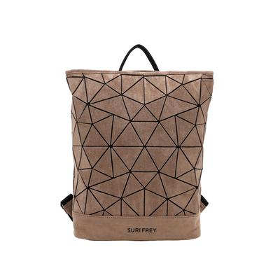 Rucksack SURI FREY "Rucksack SFY SURI Sports Jessy-Lu", Gr. B/H/T: 37cm x 40cm x 11cm, schwarztaupe 950, Polyester, Rucksäcke Rucksack