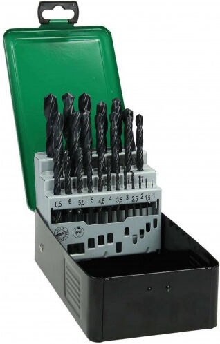 HiKOKI 780097 Coffret de 25 forets a métaux HSS-R DIN 338