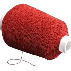 SPRINTIS Gummischnur 1 mm, rot, elastischer Gummifaden auf 1300 m Rolle, vielseitig einsetzbar als Gummiband für Armbänder, Masken und DIY-Projekte, Kunststoff, Kautschuk