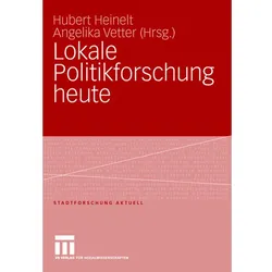Lokale Politikforschung heute, Fachbücher