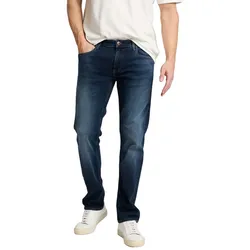 Cross Jeans Herren Jeans DAMIEN - Slim Fit - Blau - 099 Dark Blue Denim - 30W / 32L