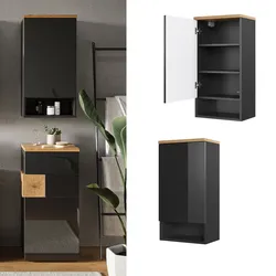 Vicco Hängeschrank Badschrank Badezimmerschrank Eden hängend 1 Tür 4 Fächer