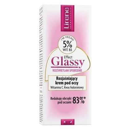 Lirene Effect Glassy rozjaśniający krem pod oczy 15ml (Augenpflege Crème, 15 ml) (56496568)