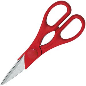 Zwilling Küchenschere Twin, 43964-200, 20cm, aus Edelstahl, rostfrei, rot