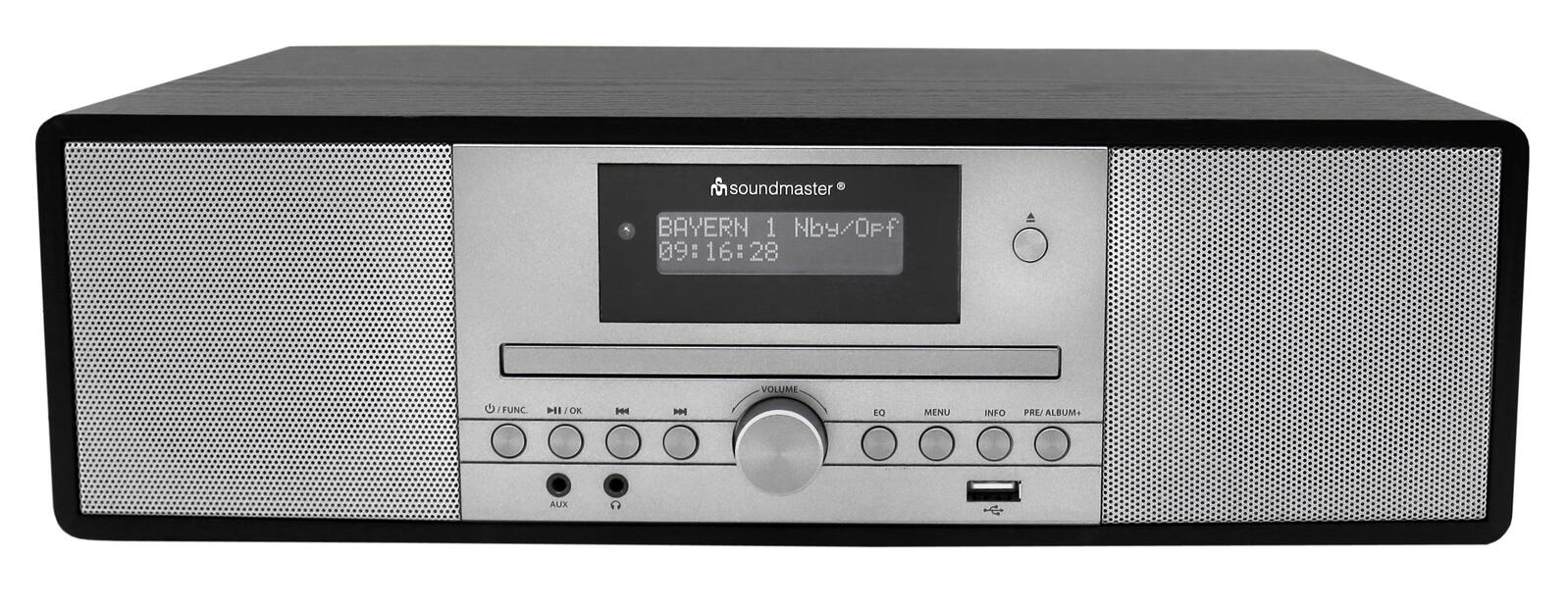 soundmaster DAB980SW HiFi-Anlage schwarz