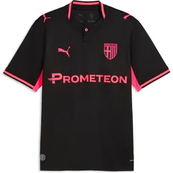 Puma, Herren, Fussballtrikot, Maillot Third Parme Calcio 1913 2026/27 (XL), Schwarz, Pink
