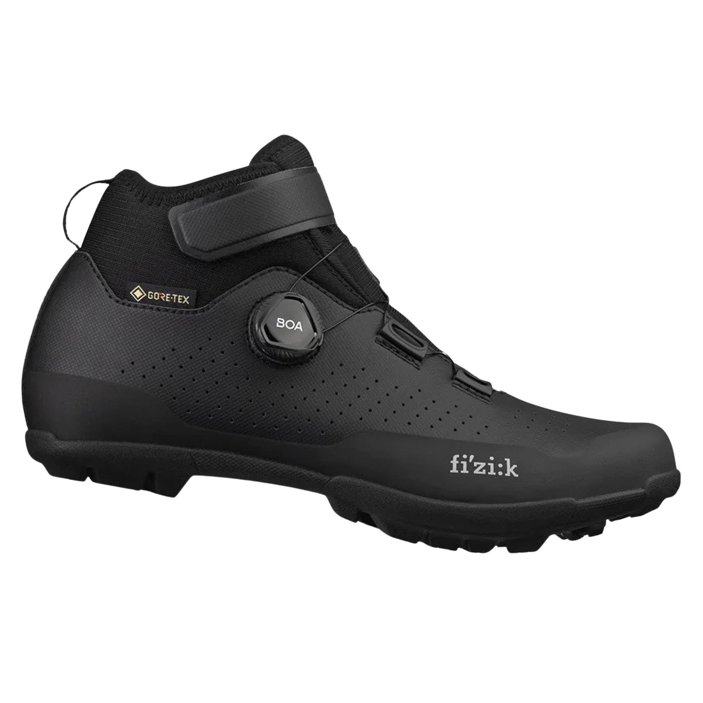Fizik Terra Artica GTX Radschuhe Fahrradschuhe schwarz Größe 39.5 Mountainbike Winddicht Wasserabweisend