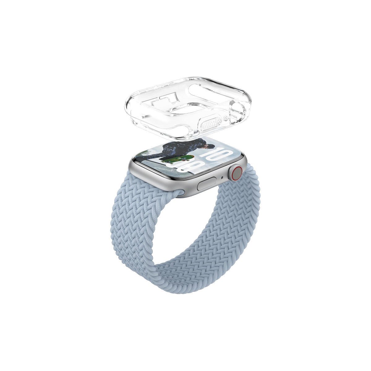 PanzerGlass™ SAFE. by PanzerGlass® Displayschutz TPU Bumper Transparent für Apple Watch Series 11, 10 - 41mm SAFE95906