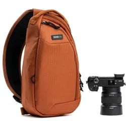 Think Tank TurnStyle 5L Kamera-Umhängetasche – Urban Rust – Nylon – Tablet-Fach (Kamera Schultertasche, 5 l), Kameratasche, Braun