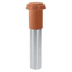 Dachdurchführung terrakotta für EPP-Rohr D 180/150 mm, Länge 1000 mm